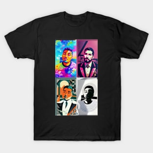 The four personalities of a single man T-Shirt